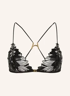 Livy Biustonosz Trójkątny Moonflower schwarz - Biustonosze - miniaturka - grafika 1