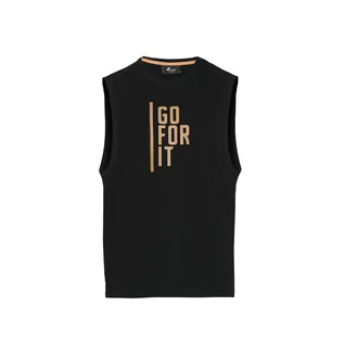 Koszulki sportowe męskie - Męska koszulka treningowa bez rękawów Olimp - Men Sleeveless T-shirt Gold Series-S - grafika 1