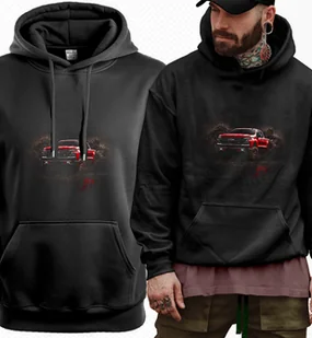 Bluza męska czarna z nadrukiem prezent Chevrolet Silverado L urodziny - Bluzy męskie - miniaturka - grafika 1