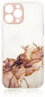 Etui i futerały do telefonów - Marble Case etui do Samsung Galaxy A12 5G żelowy pokrowiec marmur brązowy - miniaturka - grafika 1