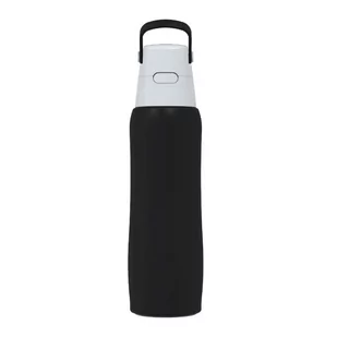 Termiczna butelka filtrująca Dafi Solid Steel Cold 500 ml - Czarna - Wkłady filtrujące - miniaturka - grafika 1