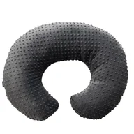 Poduszki do karmienia - Zaffiro, Poduszka do karmienia, Minky, Szary, 160 cm - miniaturka - grafika 1