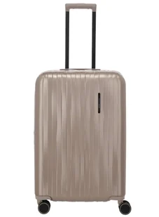 Walizka średnia Travelite Barbara Novelty EXP - satin nude - Walizki - miniaturka - grafika 1