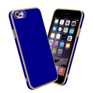 Etui Cadorabo do Apple iPhone 6 / 6S Etui ochronne w kolorze niebieskim Etui na telefon komórkowy Etui ochronne na aparat TPU - Etui i futerały do telefonów - miniaturka - grafika 1