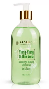 Arganicare Shower Żel pod prysznic z Aloesem i Ylang 500 ml - Kosmetyki do kąpieli - miniaturka - grafika 1