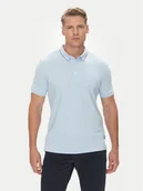 Koszulki męskie - Pierre Cardin Polo C5 21374.2112 Błękitny Regular Fit - miniaturka - grafika 1