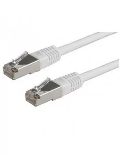 ROLINE PatchCord S/FTP Kat. 5e 15m Szary - Pozostałe akcesoria sieciowe - miniaturka - grafika 1