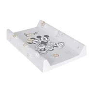 Przewijaki - Ceba Baby mata do przewijania z solidną podstawą COMFORT 50x70 Disney Minnie & Mickey Grey - miniaturka - grafika 1
