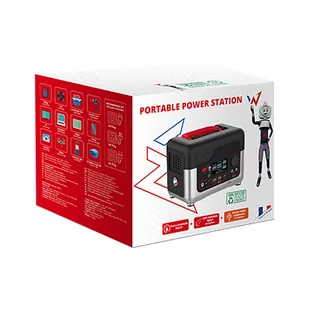 Wonder Wx600 Power Station - Przenośna stacja zasilania 300W 72800 mAh (Czarny) - Akcesoria do kolektorów i fotowoltaiki - miniaturka - grafika 10