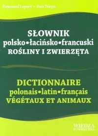 Słownik polsko-łacińsko-francuski Rośliny i zwierzęta - Lepert Rajmund, Turyn Ewa - książka - Encyklopedie i leksykony - miniaturka - grafika 1