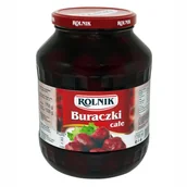 Warzywa w marynacie - Rolnik Buraczki całe kulki 1,7l/1kg KAT00831 - miniaturka - grafika 1