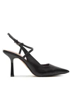 Sandały damskie - Aldo Sandały Brunette 16264510 Czarny - miniaturka - grafika 1