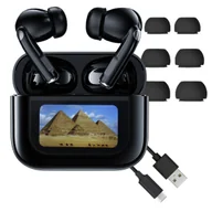 Słuchawki - Devill TWS Tune Buds PRO ANC Black - miniaturka - grafika 1