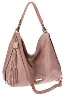 Torebki damskie - Torebka Damska Shopper Worek Pojemna Modna Duża Miejska Torba CH6624 Różowa - miniaturka - grafika 1
