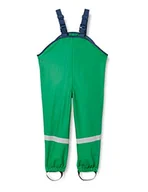 Spodnie i spodenki dla chłopców - Playshoes 408622 polarowe spodnie na szelkach Uniseks - dzieci, 29 – zielony, 98 - miniaturka - grafika 1