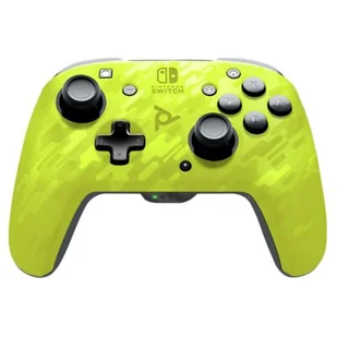 PDP FACEOFF camo żółty (500-202-EU-CMYL) - Kontrolery do Nintendo - miniaturka - grafika 1