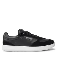 Sneakersy męskie - Sneakersy KARL LAGERFELD KL51814 Czarny - miniaturka - grafika 1