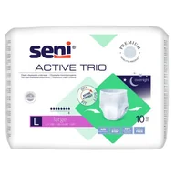 Pieluchy dla dorosłych - Seni Active Trio L Majtki chłonne, 10 sztuk - miniaturka - grafika 1