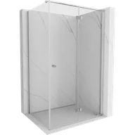 Kabiny prysznicowe - Mexen Mist-F T kabina prysznicowa składana prawa 115 x 120 cm, transparent, chrom - 8A6T-115-120-01-00-P - miniaturka - grafika 1