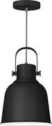 Lampy sufitowe - ActiveJet Lampa wiszaca czarna AJE-LOLY Black 1xE27 - miniaturka - grafika 1