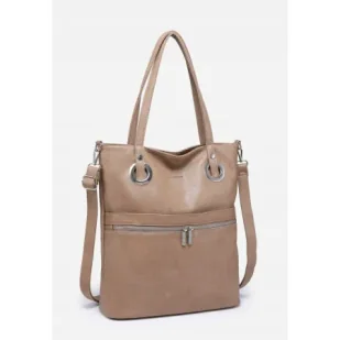 Pojemna Praktyczna Torebka Damska Brązowa Torba LUIGISANTO Shopper A4 - Torebki damskie Pojemna Praktyczna Torebka Damska Brązowa Torba LUIGISANTO Shopper A4 - Torebki damskie - miniaturka - grafika 1