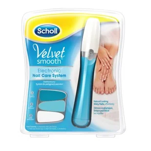 Scholl Elektroniczny pilnik do paznokci Velvet Smooth Nail Care ORYGINAŁ - Akcesoria do paznokci - miniaturka - grafika 1