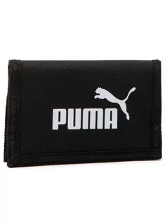 Portfele - Puma Duży Portfel Męski Phase Wallet 075617 01 Czarny - grafika 1