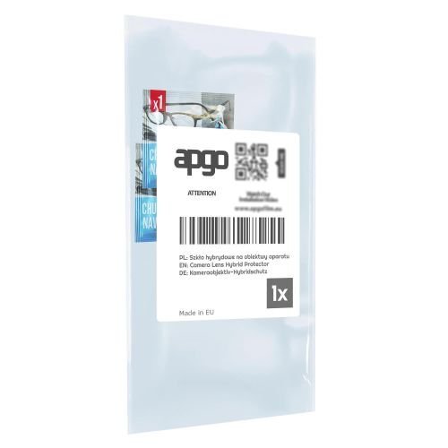 1x szkło hybrydowe na aparat obiektyw kamerę 9H do Nokia 230 2024 - apgo hybrid Camera Lens Protector