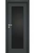 Drzwi wewnętrzne - Pol-Skone Dzwi Wewnętrzne Z Tablicą Sempre Z A/Z Antracyt - miniaturka - grafika 1