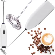 Spieniacze do mleka - Spieniacz do mleka RETOO biały - miniaturka - grafika 1