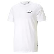 Koszulki męskie - PUMA Koszulka męska ESS Small Logo Tee, Puma biały, 4XL - miniaturka - grafika 1