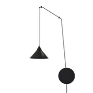 Lampy sufitowe - Emibig Abramo lampa wisząca 1-punktowa czarna 160/1 - miniaturka - grafika 1