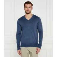 Swetry męskie - Tommy Hilfiger Sweter Regular Fit z dodatkiem kaszmiru - miniaturka - grafika 1