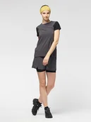 Koszulki sportowe damskie - LaMunt Koszulka funkcyjna "Teresa Light" kolorze antracytowym - miniaturka - grafika 1