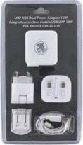 Ładowarka LMP 2x USB-A 2.1 A LMP-10WLIGHT