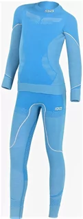 Pozostała odzież narciarska - Gatta Active, Komplet bielizny dziecięcej, Thermo Ultra Jerry, niebieski, rozmiar 134/140 - grafika 1