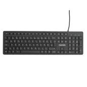 Klawiatury - eSTUFF G220 USB Keyboard German - miniaturka - grafika 1