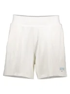 Spodenki damskie - Reebok Szorty dresowe "Varsity" w kolorze białym - miniaturka - grafika 1