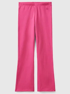 Benetton Legginsy w kolorze różowym - Legginsy - miniaturka - grafika 1