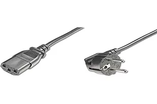 Assmann Kabel zasilający Digitus CEE 7/7 C13 2.5m AK-440100-025-S - Kable komputerowe i do monitorów - miniaturka - grafika 1