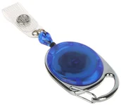 Identyfikatory - Zawieszka typu JOJO NJ-2 niebieska - miniaturka - grafika 1