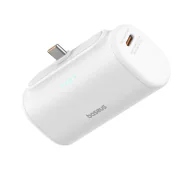 Powerbanki - Baseus Compact IP 5000mAh 20W Lightning Biały - miniaturka - grafika 1