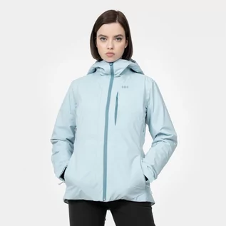 Kurtki damskie - Damska kurtka narciarska HELLY HANSEN WOMENS EDGE 2.0 SKI JACKET - niebieska - grafika 1