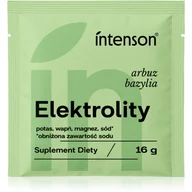 Napoje energetyczne i izotoniczne - Intenson Elektrolity napoje z elektrolitami dla sportowców smak Watermelon/ Basil 16 g - miniaturka - grafika 1