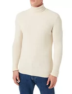 Bluzy męskie - Sisley Bluza męska, Beżowy 752, L - miniaturka - grafika 1