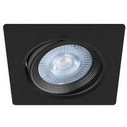 Lampy sufitowe - Ideus MONI LED D 5W 3000K BLACK 3710 lampa podtynkowa wpuszczana czarna - miniaturka - grafika 1