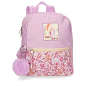 Plecaki - Pepe Jeans Sandra Plecak Casual Różowy 24x28x10 cms Poliester 9,6L by Joumma Bags, Różowy, plecak na co dzień - miniaturka - grafika 1