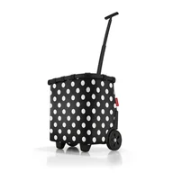 Torby i wózki na zakupy - Wózek Carrycruiser Frame, Dots White, Reisenthel - miniaturka - grafika 1