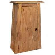Szafki łazienkowe - vidaXL Wisząca szafka łazienkowa, drewno sosnowe z odzysku, 42x23x70cm vidaXL - miniaturka - grafika 1