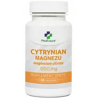 Witaminy i minerały - Cytrynian magnezu 650 mg x 60 kaps - miniaturka - grafika 1